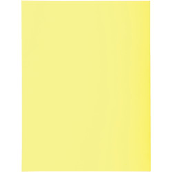 Paquet de 50 chemises 2 rabats SUPER 210g, format 24x32 cm, canari