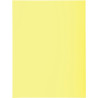 Paquet de 50 chemises 2 rabats SUPER 210g, format 24x32 cm, canari