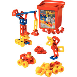 Baril de 86 pièces de jeu de construction MOBILO