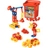 Baril de 86 pièces de jeu de construction MOBILO