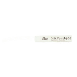 Boîte de 6 pastels secs tendres carrés blanches