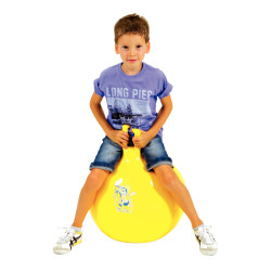Ballon sauteur diamètre 50cm jaune