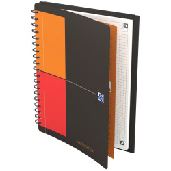 Reliure intégrale MEETINGBOOK format tablette B5 quadrillé 5x5, 160 pa