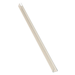 Boîte de 25 baguettes à relier 297x12mm cristal