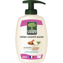 Flacon crème lavante mains hypoalergénique 300ml