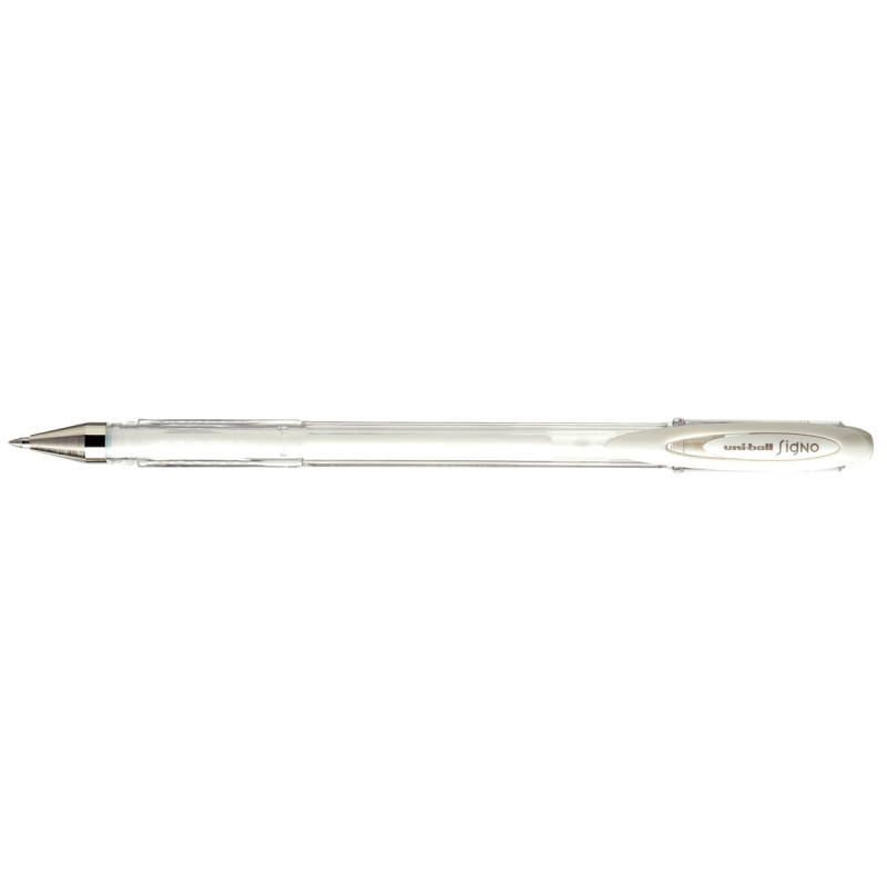 Stylo bille Signo pastel blanc