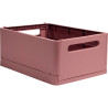Bac pliable maxi vieux rose