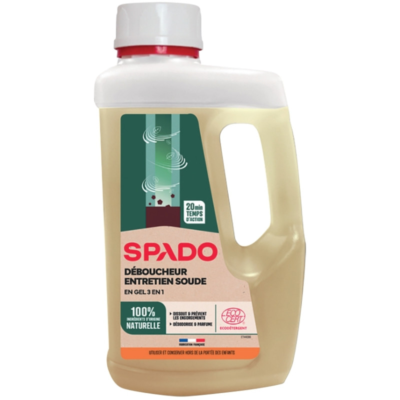 Flacon 1L déboucheur SPADO