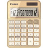 Machine à calculer pour bureau 12 chiffres Canon KS-125KB Or