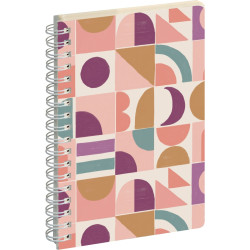Agenda semainier Paloma 10x15cm Fleurs