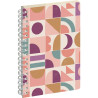 Agenda semainier Paloma 10x15cm Fleurs