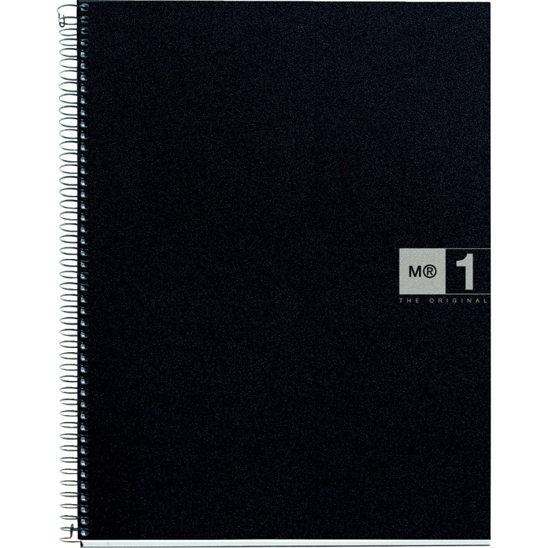 NOTEBOOK MIQUELRIUS format A5, 80 feuilles 70g, quadrillé 5x5, couvert