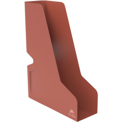 Porte revue métal terracotta