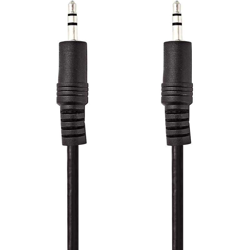 Cordon jack 3.5mm noir 5m