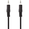 Cordon jack 3.5mm noir 5m