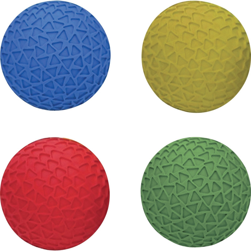 Lot de 4 balles tactiles diamètre 10cm