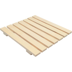 Dessous de plat en bois 17 x 17 cm