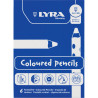 Etui de 6 crayons Jumbo 4 Color arc en ciel