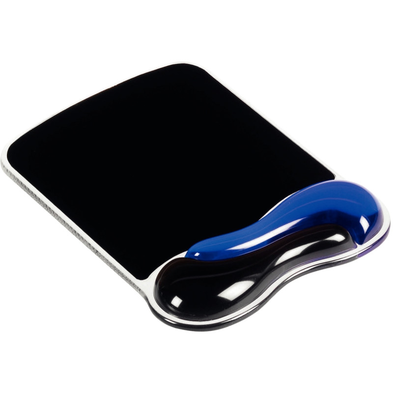Tapis de souris Duo Gel bleu/noir