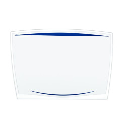 Sous-mains 66x45cm avec rabat transparent