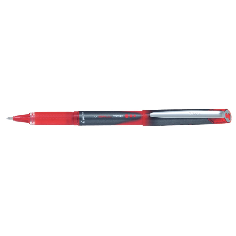 Roller V-Ball Grip 1,0mm rouge