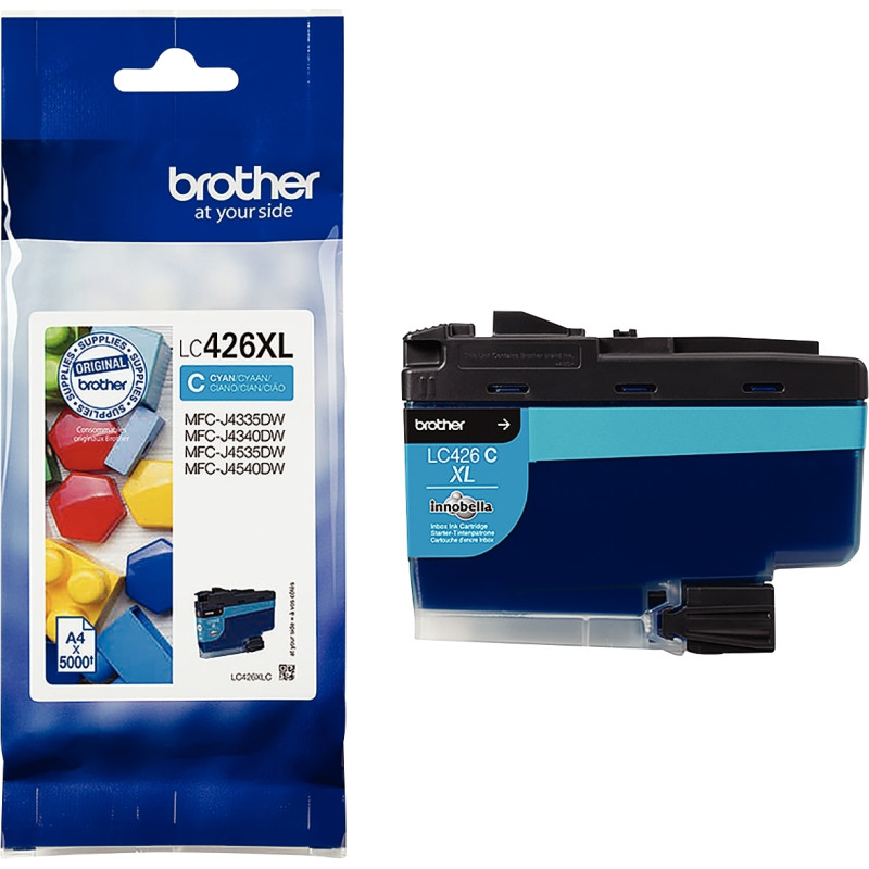 Brother AIMANT cartouche jet d'encre cyan haute capacité authentique (