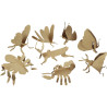 Kit de 24 sculptures insectes PLAYMAIS Mosaïc