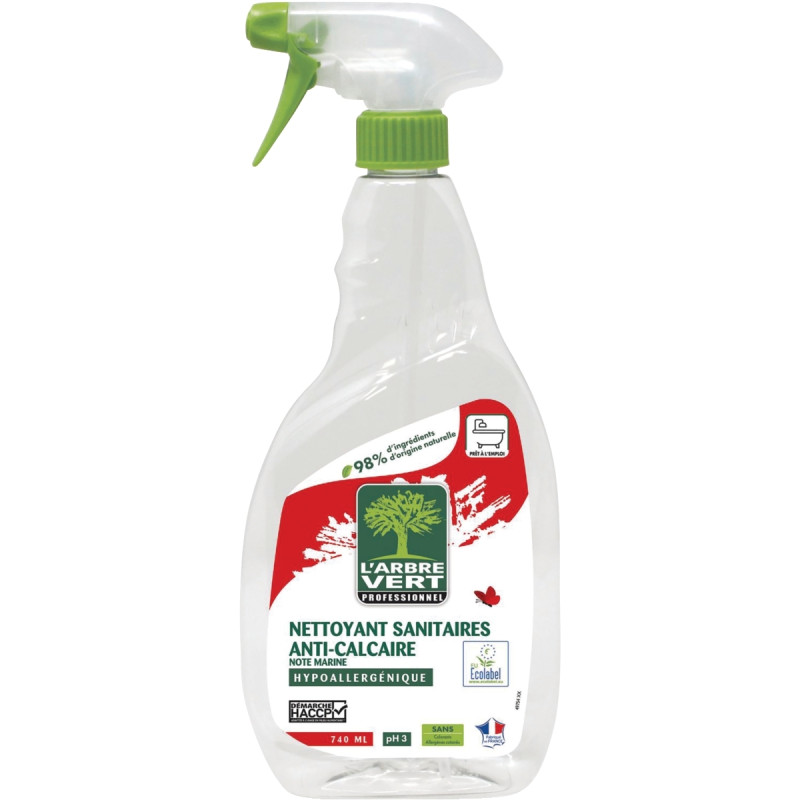 Spray 740ml Nettoyant anticalcaire Salle de bain