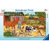 Puzzle à cadre 15 pièces, à la ferme