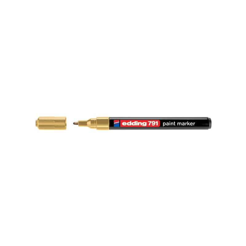 Marqueur peinture permanent E791 pointe ogive or