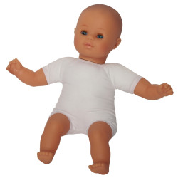 Poupon européen corps tissu 32 cm