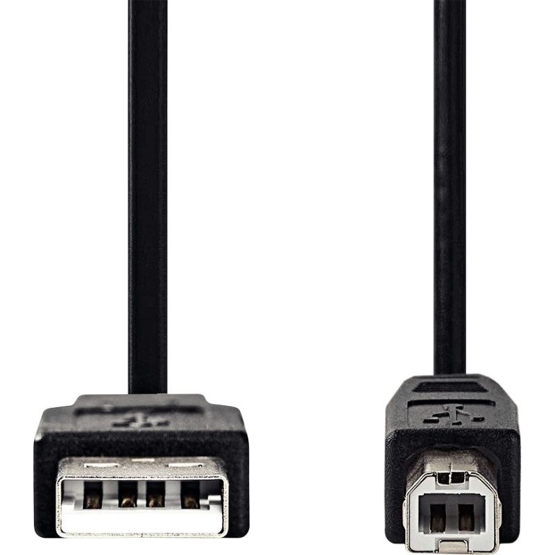 Cordon USB type A vers type B 1m noir