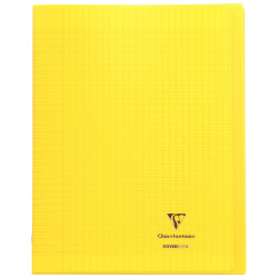 Piqûre 96 pages KOVERBOOK, format 24x32 cm, seyès 90g, couverture poly