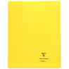 Piqûre 96 pages KOVERBOOK, format 24x32 cm, seyès 90g, couverture poly