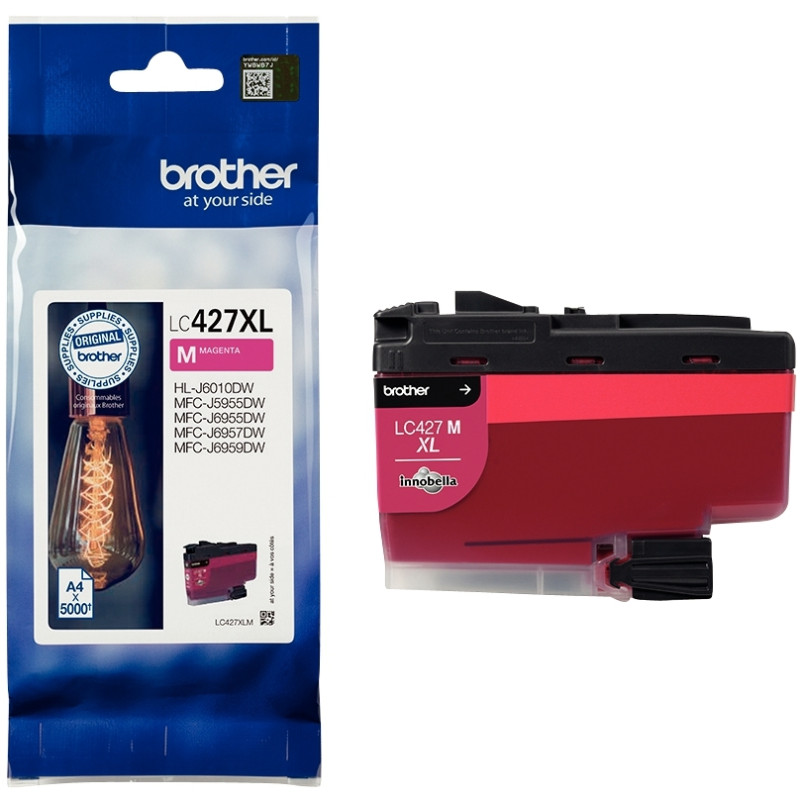 Brother AMPOULE cartouche jet d'encre magenta haute capacité authentiq
