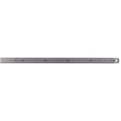 Réglet en inox semi rigide gradué 50 cm