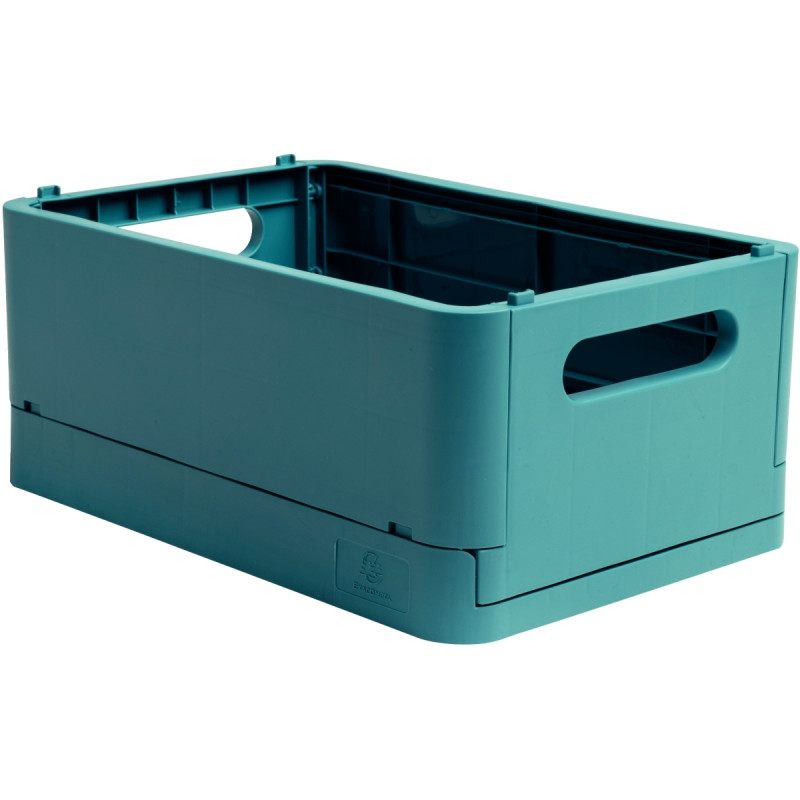 Bac pliable midi bleu pacifique