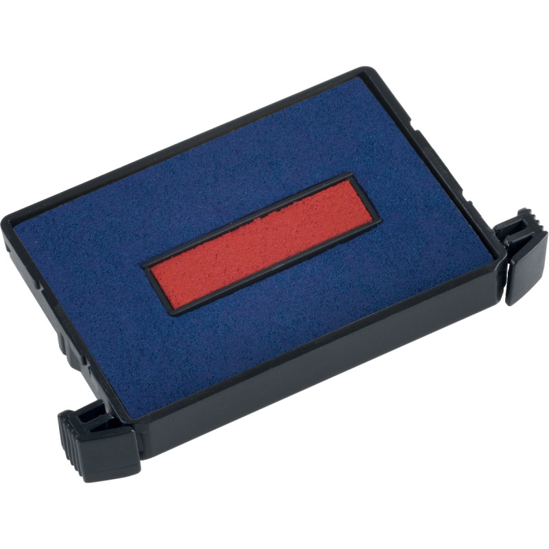 Blister 2 cassettes 6/4750 bleu / rouge