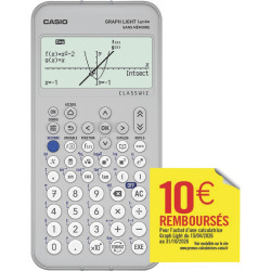 Machine a calculer CASIO Graph Light