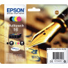 Epson STYLO PLUME / 16 lot 4 cartouches jet d'encre noire, cyan, magen
