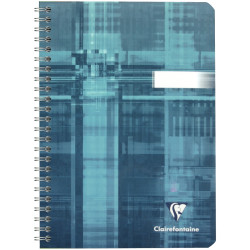Carnet à reliure intégrale 180 pages CLAIREFONTAINE, format A5, quadri
