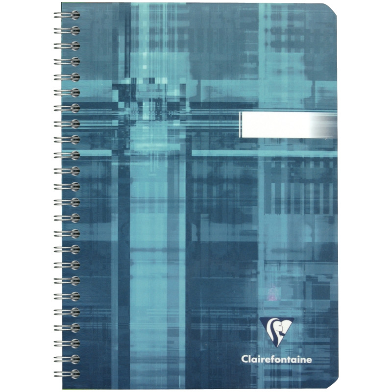 Carnet à reliure intégrale 180 pages CLAIREFONTAINE, format A5, quadri