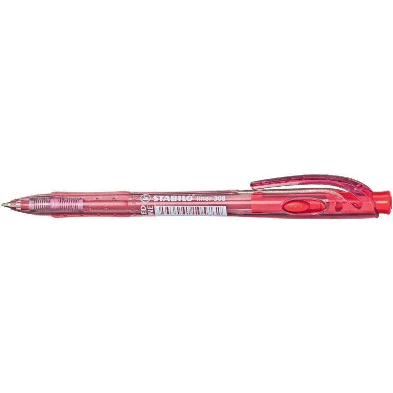 Stylo bille Stabilo Liner rouge