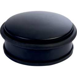 Butée de porte lestée noir