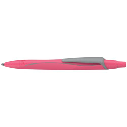 Stylo bille Reco rose fluo