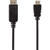 Cable DisplayPort 1,2 vers HDMI 2m