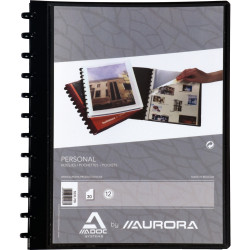 Protège-documents personnalisable 60 vues ADOC BIND-EX, couverture en