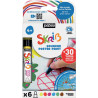 Set de 6 marqueurs gouache classique