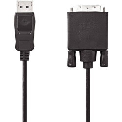 Cable DisplayPort 1.1 vers DVI-D 2m