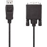 Cable DisplayPort 1.1 vers DVI-D 2m
